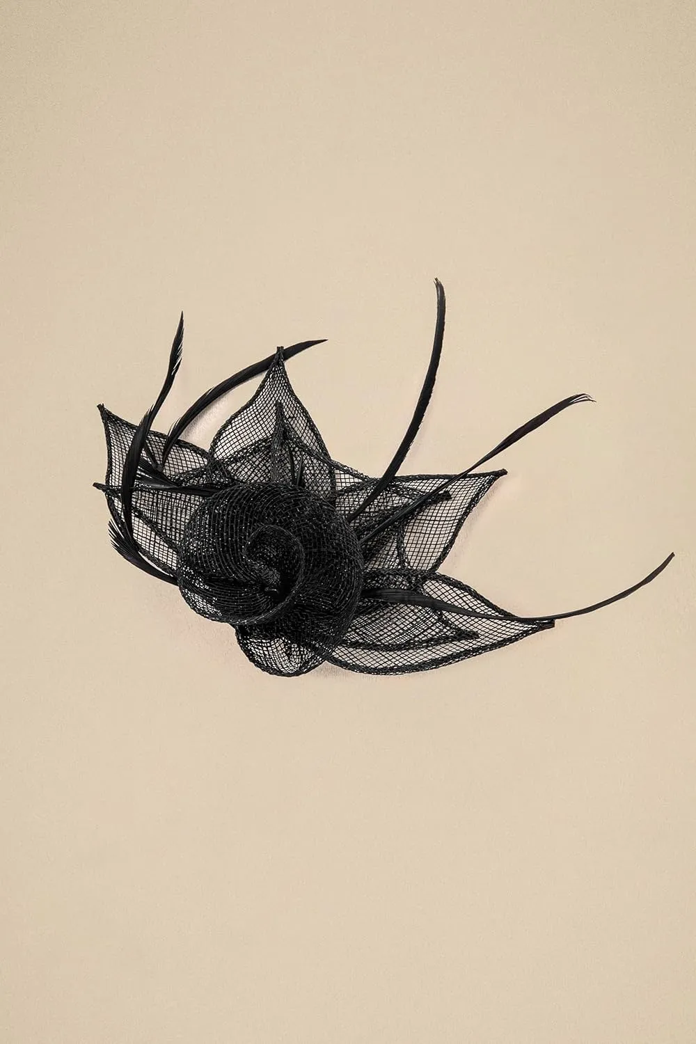 BABEYOND Fascinators Hats for Women - Tea Party Hat Kentucky Fascinator Derby Feather Flower Hair Clip Bridal Wedding
