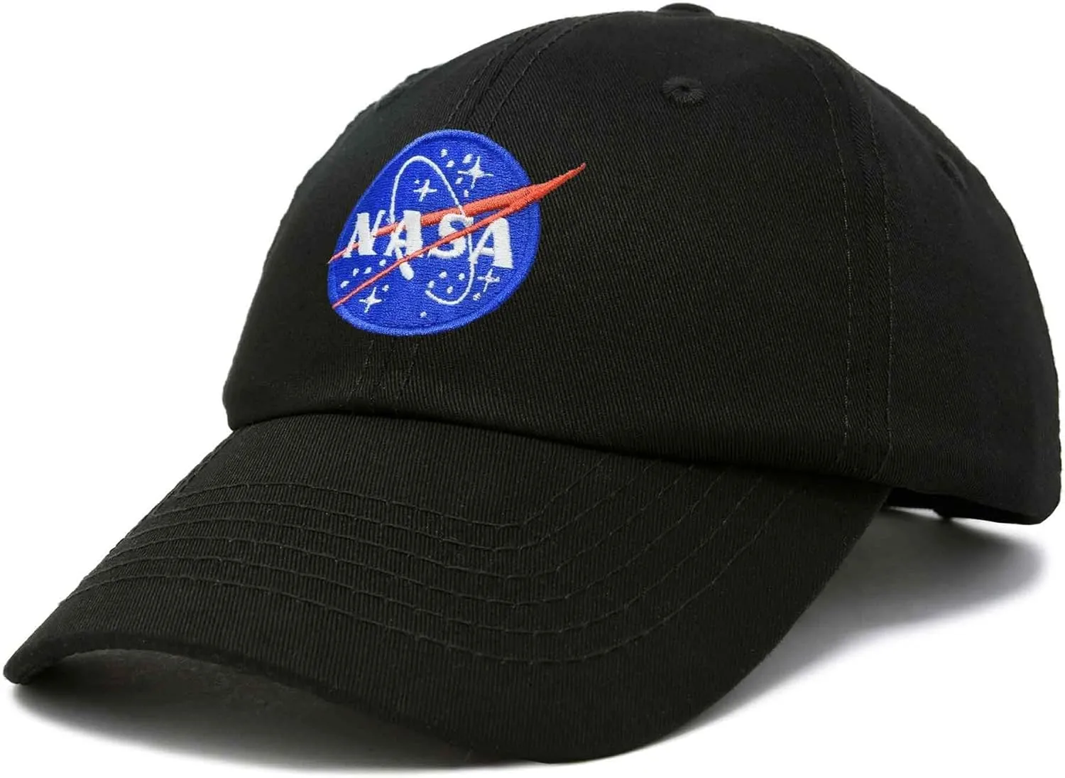 DALIX NASA Meatball Insignia Worm Logo Kids Hat Baseball Cap Girls Boys