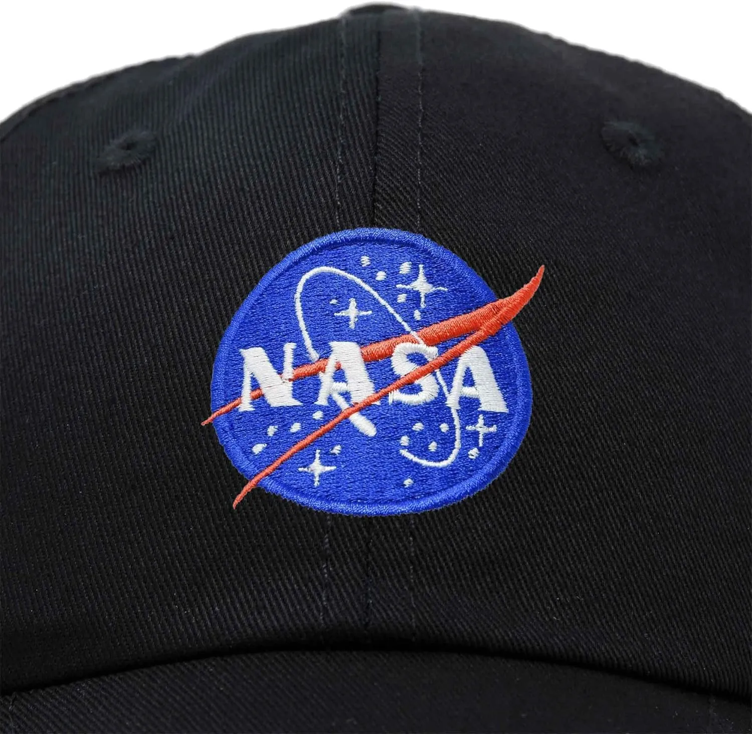 DALIX NASA Meatball Insignia Worm Logo Kids Hat Baseball Cap Girls Boys
