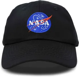 DALIX NASA Meatball Insignia Worm Logo Kids Hat Baseball Cap Girls Boys