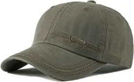 Denim Baseball Cap for Men Vintage Sports Hats Adjustable for Fishing, Camping, Running