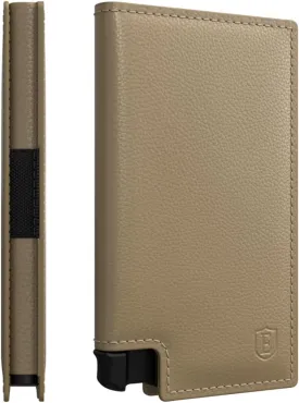 Ekster Parliament Men's Wallet | RFID Blocking Leather Minimalist Wallet | Slim Wallet for Men - Designed for Quick Card Access with Push Button
