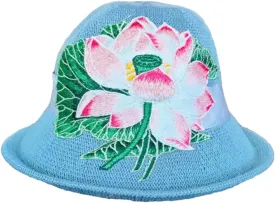 Fedora Hat EmbroideAutumn Wool Hat Embroidery Hat Ethnic Big Jazz Hat for Men and Women