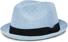 Funky Junque Premium Fedora Hat - Stylish Sun Protection for Men & Women - Perfect for Summer Beach, Travel & Outdoors