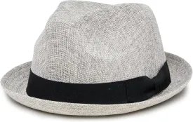 Funky Junque Premium Fedora Hat - Stylish Sun Protection for Men & Women - Perfect for Summer Beach, Travel & Outdoors