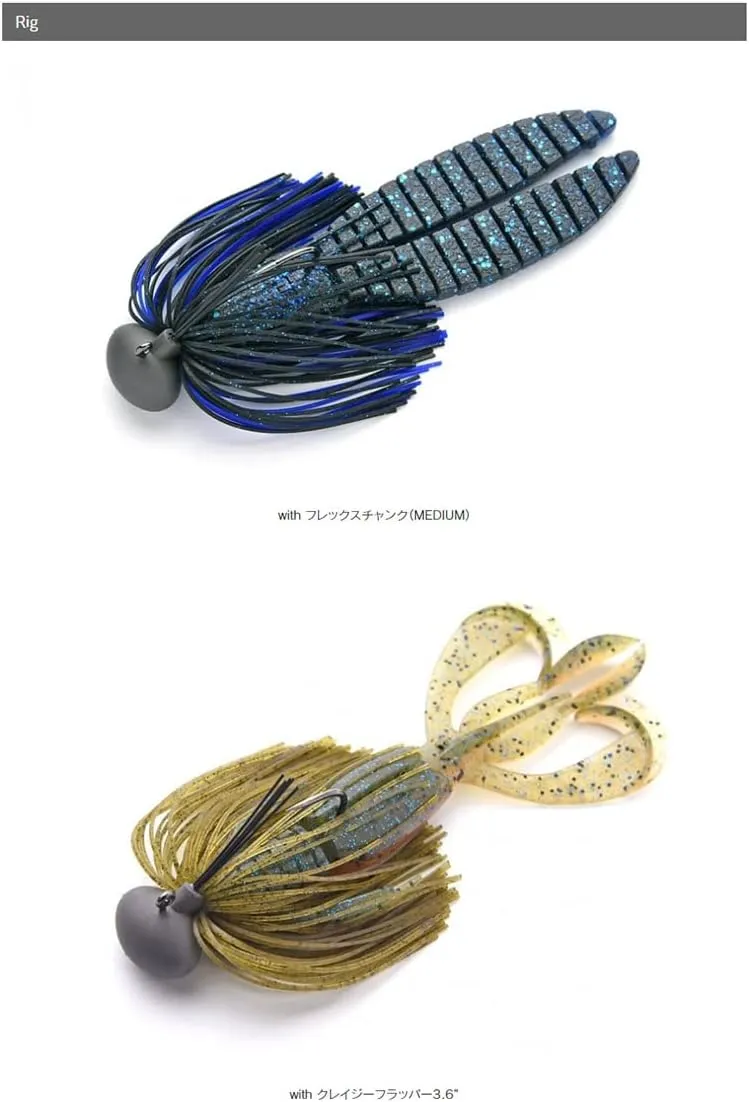 Keitech Tungsten Rubber Jig Model 2 Football Jig Ver. 2.0