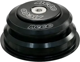 NECO 1-1/8""-1-1/2"" Semi-Integrated Threadless Headset 5.4mm Top Cone, NC2868, Black