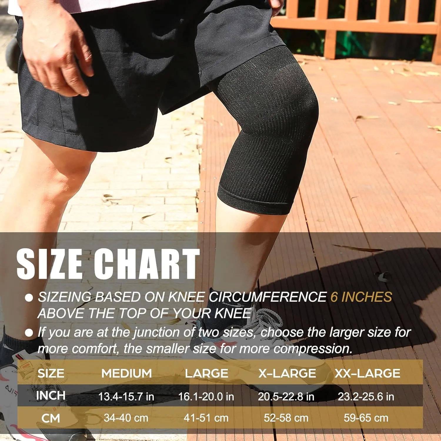 NEENCA Ultra-thin Knee Sleeve for Knee Pain, Lightest Knee Compression Sleeve with Graphene Ions Infused Fabric for Pain Relief, Swelling, Arthritis, Poor Circulation, Running, Sport- FSA/HSA Approved