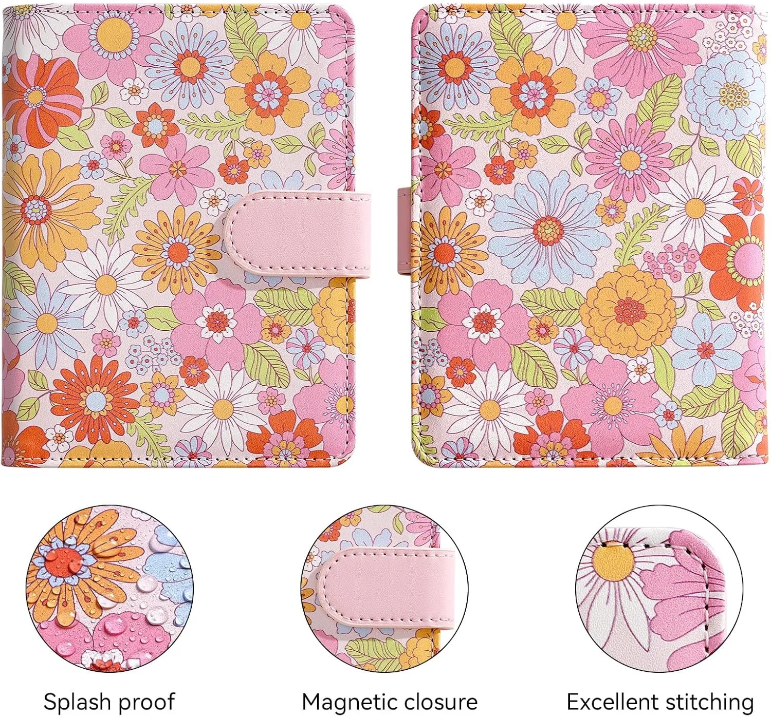 passport holder, passport cover, vaccine card holder, waterproof leather travel wallet with rfid blocking for men/women