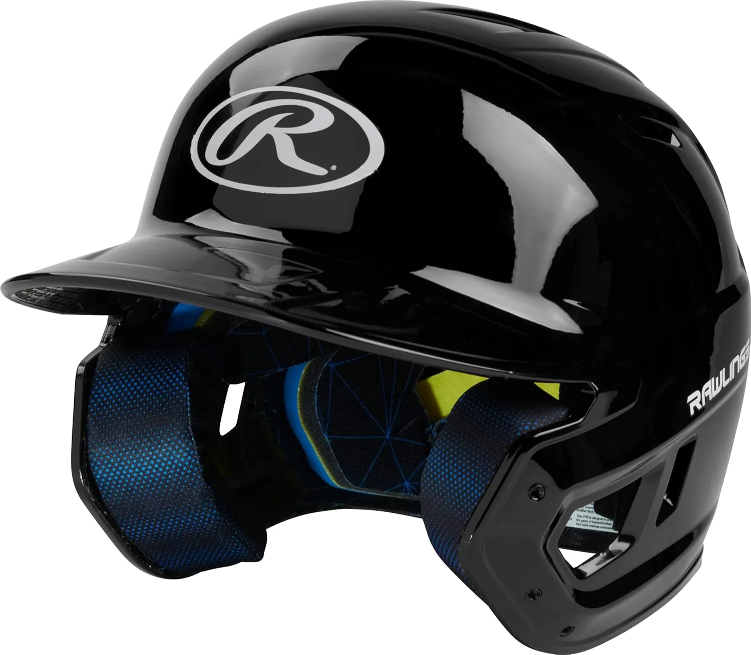 Rawlings | MACH Baseball Batting Helmet | Gloss | JR & SR Sizes | Multiple Colors