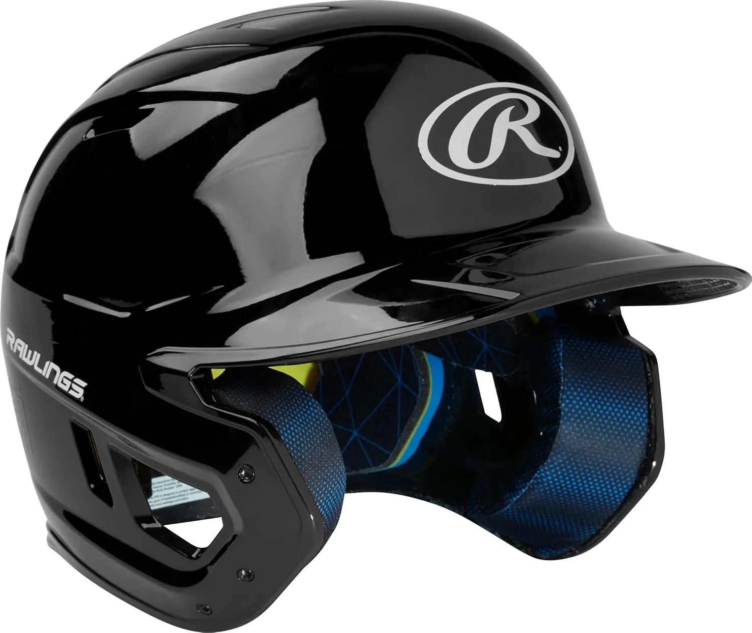 Rawlings | MACH Baseball Batting Helmet | Gloss | JR & SR Sizes | Multiple Colors