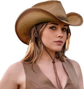 Straw Cowboy Cowgirl Hats for Women and Men Western Country Hats Sun Beach Cow Girl Cow Boy
