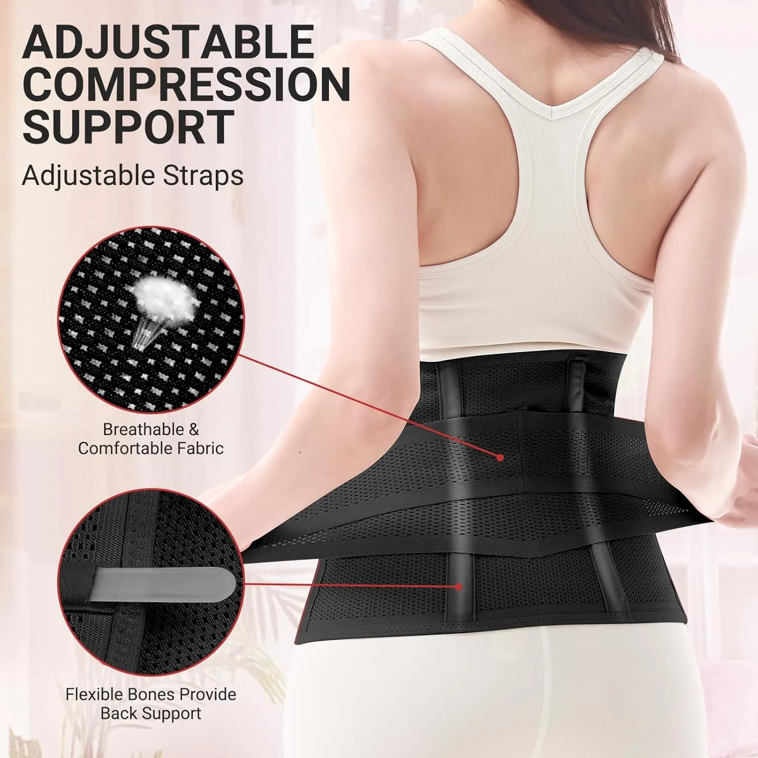 Trendyline Postpartum Belly Band Wrap: Abdominal Binder Post Surgery Postpartum Belly Wrap Post Partum Binder - C Section Recovery Support Belt Postpartum Girdle Stomach Hysterectomy Belly Band