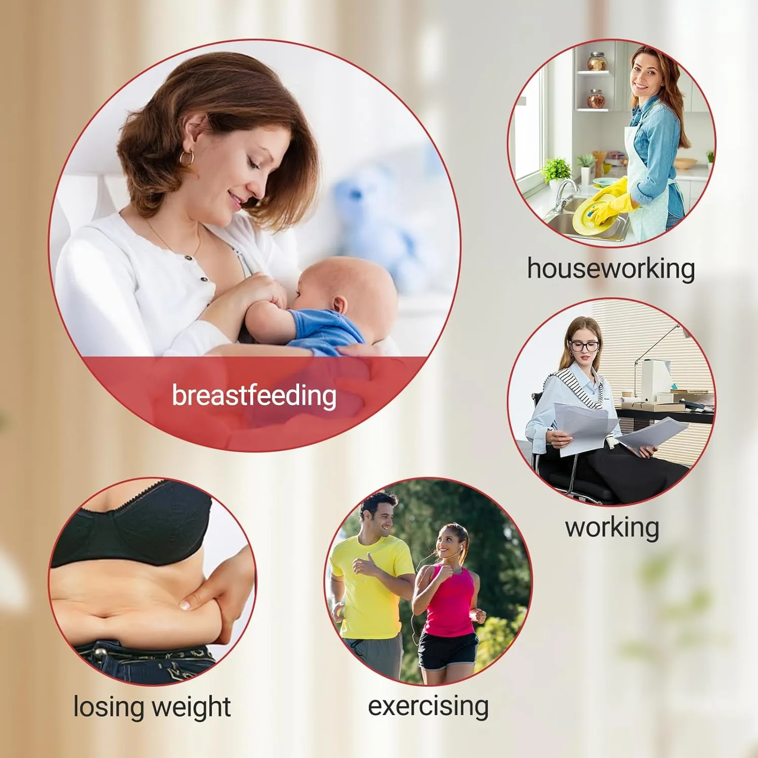 Trendyline Postpartum Belly Band Wrap: Abdominal Binder Post Surgery Postpartum Belly Wrap Post Partum Binder - C Section Recovery Support Belt Postpartum Girdle Stomach Hysterectomy Belly Band